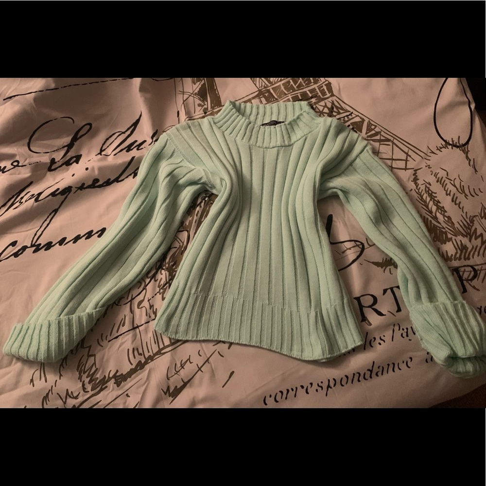 Nasty Gal Mint Green Sweater